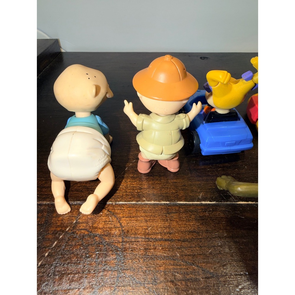 Lot Vintage 90's Rugrats The Movie Burger King Kids Club Toy Figure - Picture 5 of 10